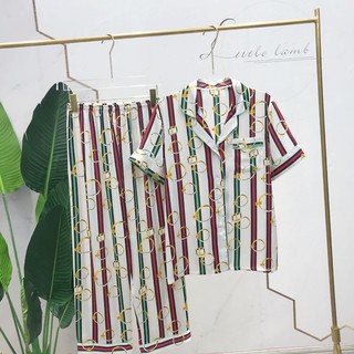 Pijama Lụa Cao Cấp Dài Tay Y67