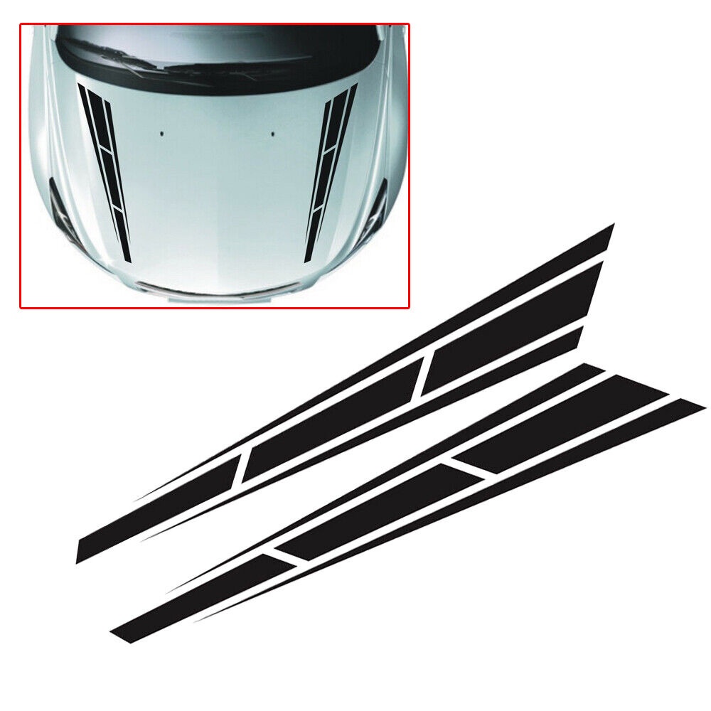 Tem Decal Kẻ Sọc Thể Thao Dán Trang Trí Nắp Capo Xe Ô Tô