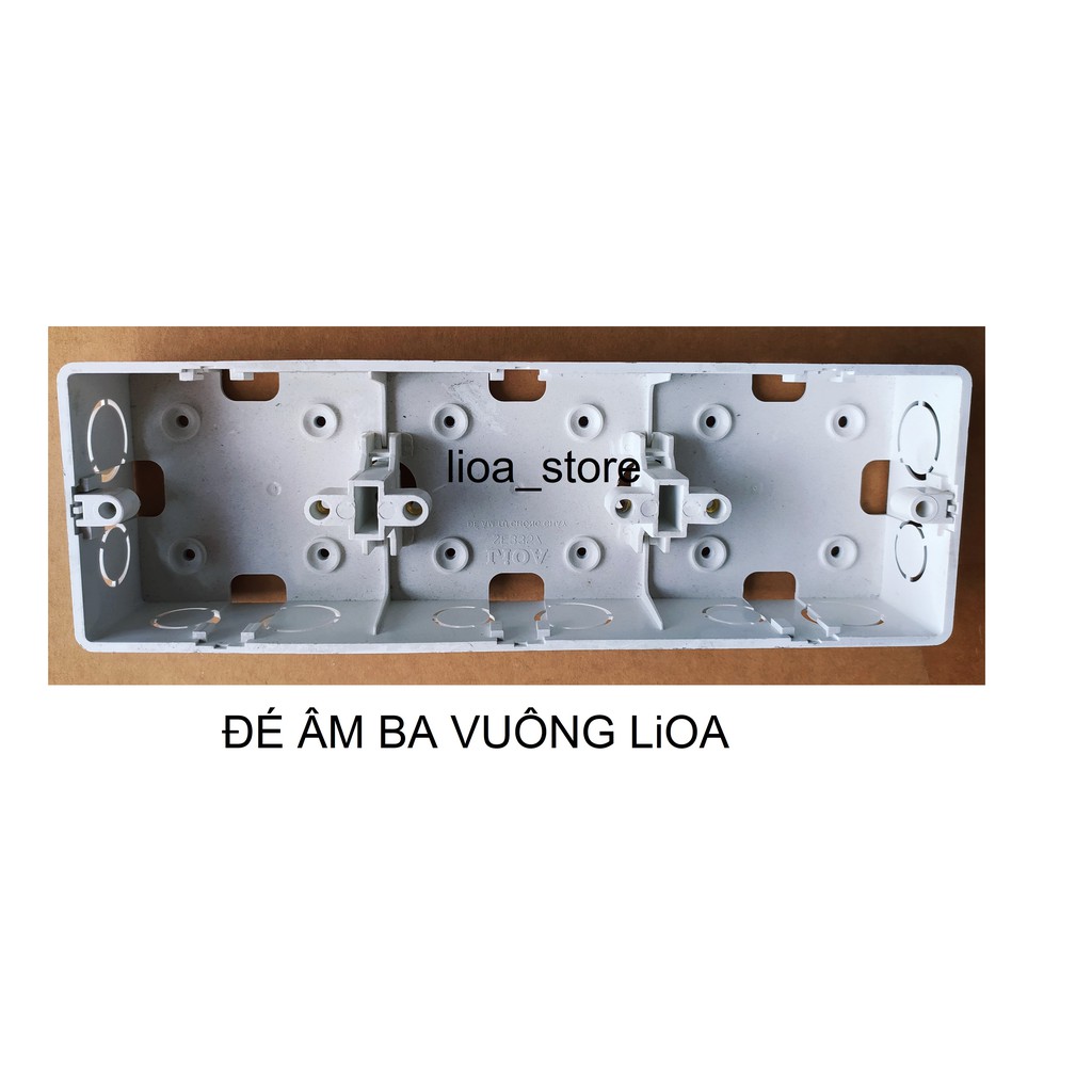 ĐẾ ÂM ( đôi, ba ) VUÔNG LiOA