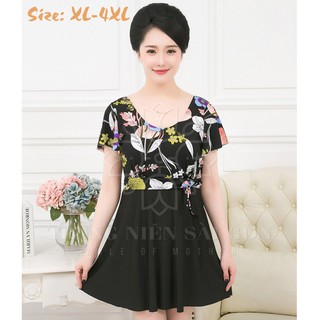[ Cao cấp ] Đồ bơi nữ hai mảnh dạng bikini váy kín đáo DB012