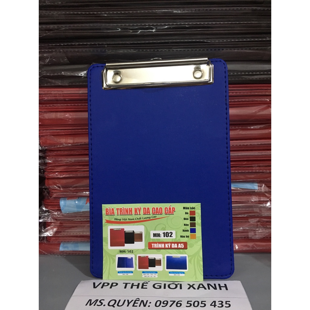 BÌA TRÌNH KÝ ĐƠN A5-102