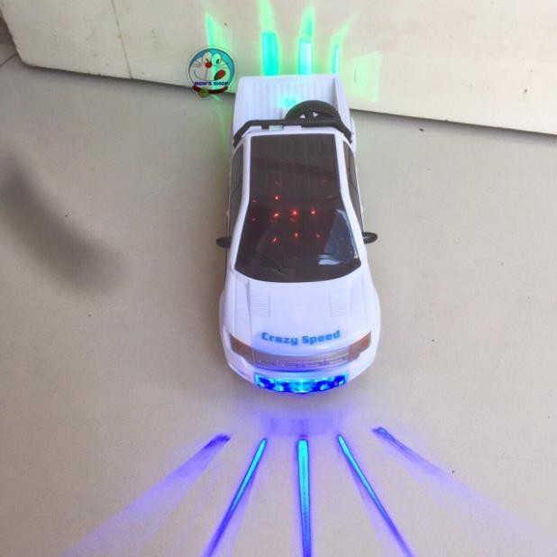 [freeship]] Đồ chơi ô tô thể thao chạy pin ánh sáng 5D công nghệ mới