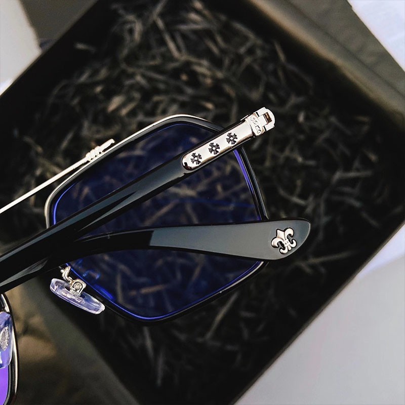 Kính Gọng Đa Giác Chống Ánh Sáng Xanh Thời Trang Cho Nam Nữ