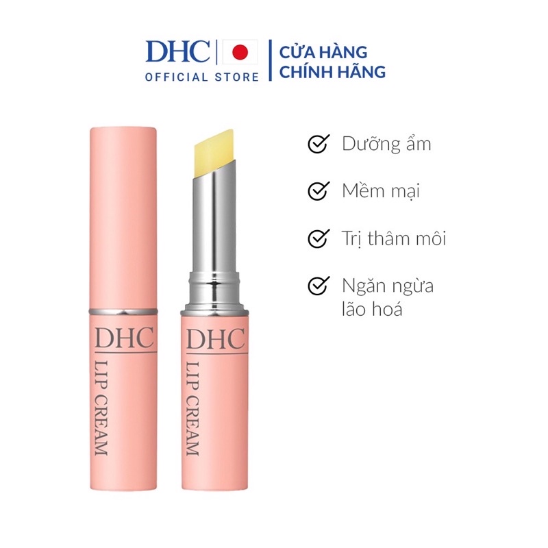 [Mã DAOYSM030 giảm 50%] Son dưỡng môi DHC Lip Cream 1,5g