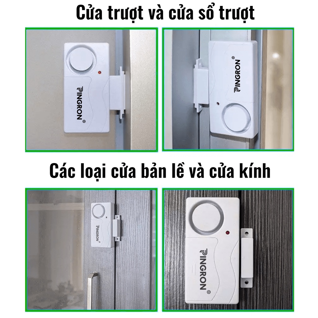 Thiết bị chống trộm gắn cửa Pingron PR-C03 -Bảo hành 12 tháng