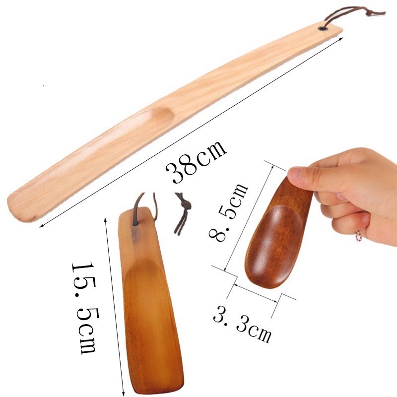 [TonaShoe] Đón Gót Bằng Gỗ Cao Cấp Size 16*5cm