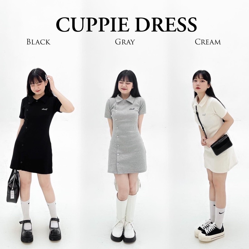 Đầm ngắn ôm OHOH (CUPPIE DRESS)