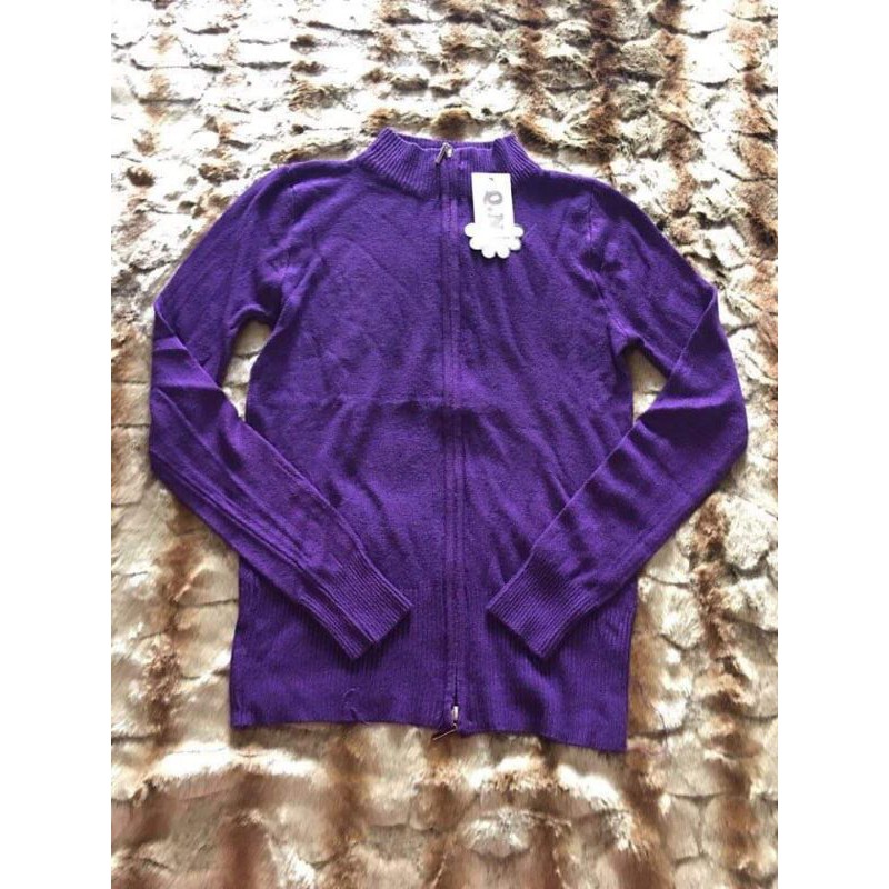 Áo khoác len dây kéo Quảng Châu