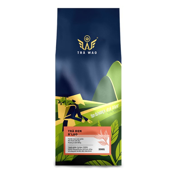 Trà WAO - Trà pha trà sữa W.A.O|500Gr