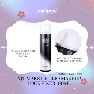 [100% AUTH] Xịt Khoáng Khóa Make Up Clio Micro Fessiona Makeup Lock Fixer 100ml