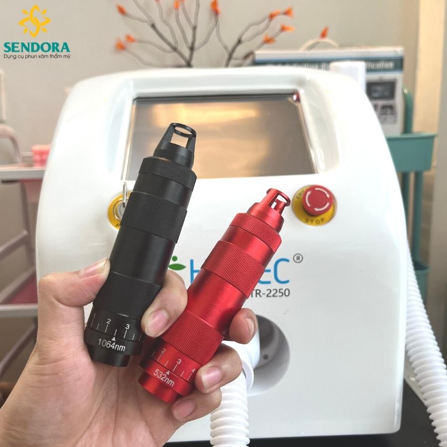 Máy Xoá Xăm Mini Phát Quang Tay Cầm Laser ND Yag HMTR-2250 Nhập Khẩu Chính Hãng