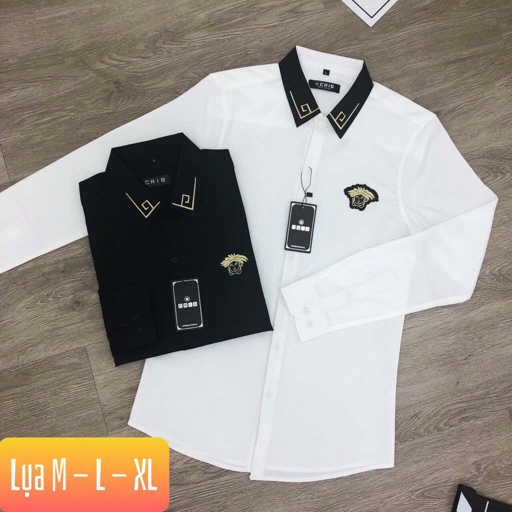 ( 𝐻𝐴̀𝑁𝐺 𝐶𝐴𝑂 𝐶𝐴̂́𝑃 ) Áo Sơ Mi Nam Thêu Hoạ Tiết - Hàng Hot 2020 | BigBuy360 - bigbuy360.vn