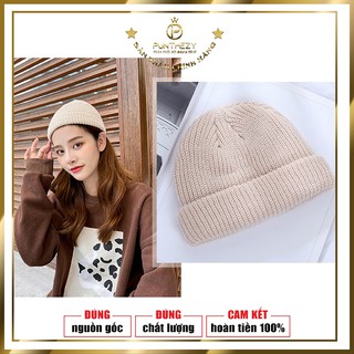 Mũ len nữ giữ ấm thời trang Hàn Quốc Nữ Nam Punthezy