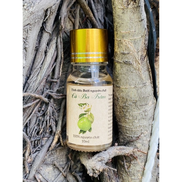 Tinh dầu Bưởi nguyên chất Cô Ba Trâm + tặng 1 vỏ chai xịt 100ml