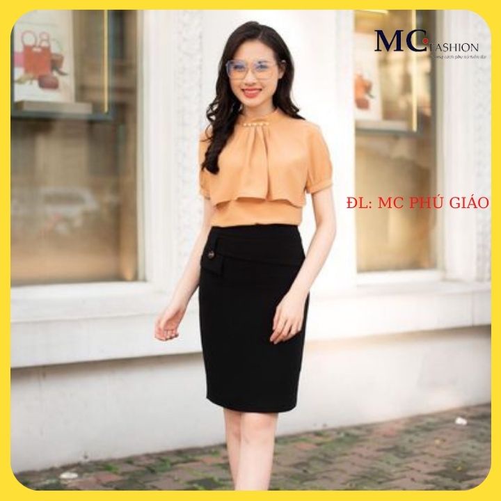 Áo Nhún Bèo TA770 MC Fashion Tay Tay Cộc Mịn Nhẹ Thoáng Mát Không Nhăn