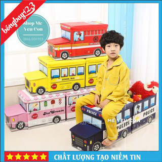 Đồ Chơi Xe Bus Xếp Đồ, Vừa Là Đồ Chơi Vừa Là Nơi Đựng Đồ Chơi Cho Bé Cực Kỳ Tiện Lợi 🌸🌸🌸