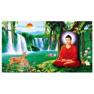 Tranh đính đá phật thích ca lv416 kt 100x61cm