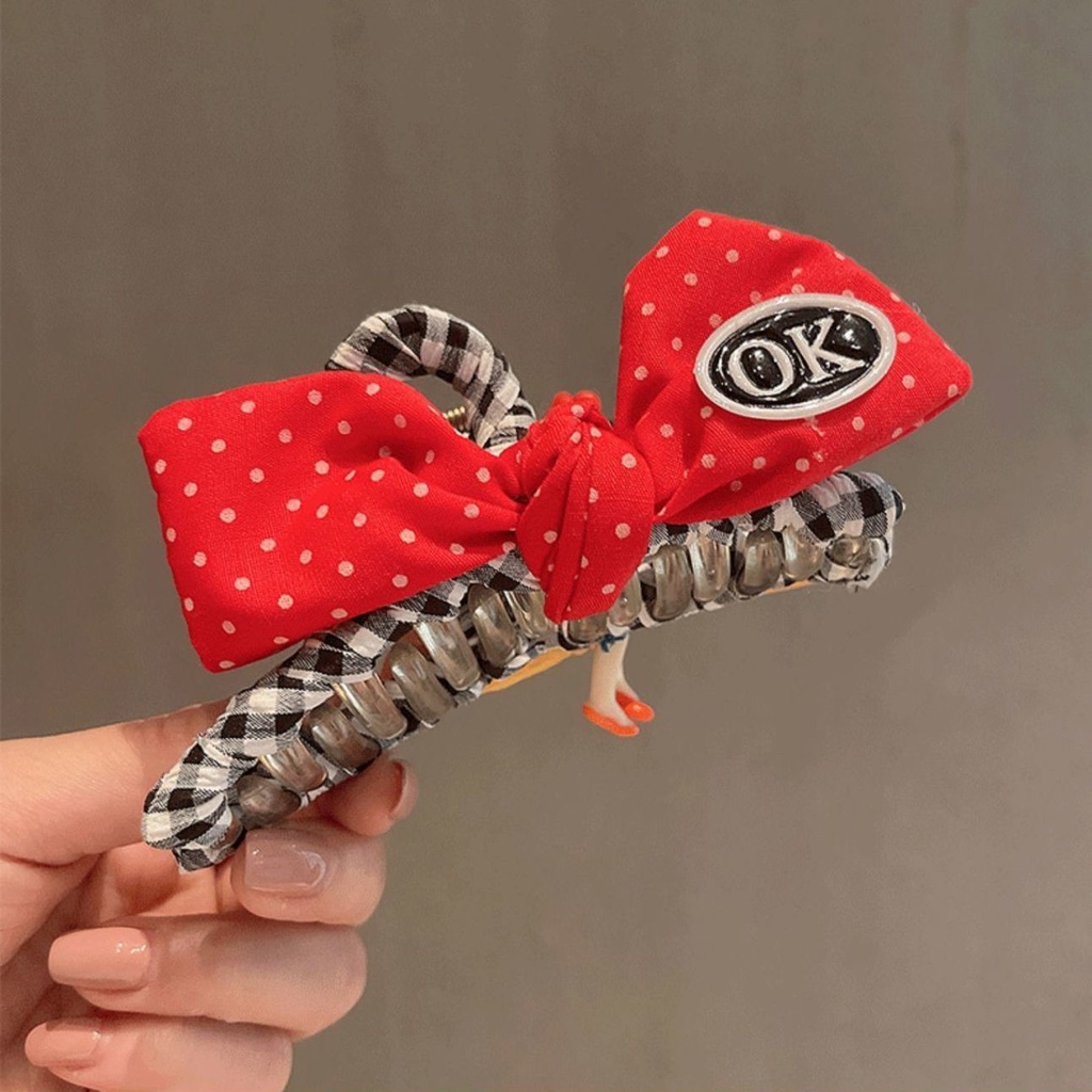 Kẹp Tóc Thiết Kế Hình Hoạt Hình Dễ Thương Ngọt Ngào Phong Cách Nhật Bản Dành Cho Nữ