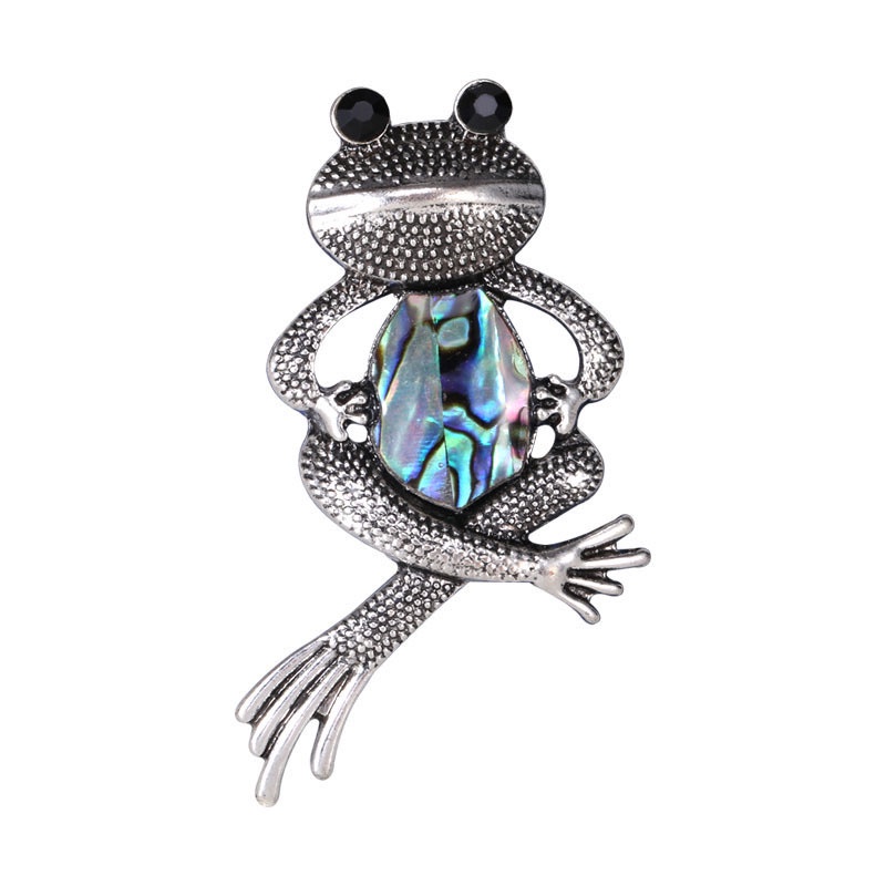 Trâm Cài Áo Hình Chú Ếch Phong Cách retro Thời Trang Cao Cấp Dành Cho Nam Nữ