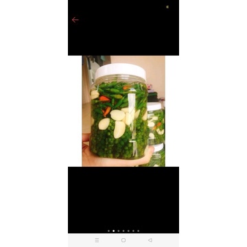 Tiêu xanh nguyên chùm daklak 1kg