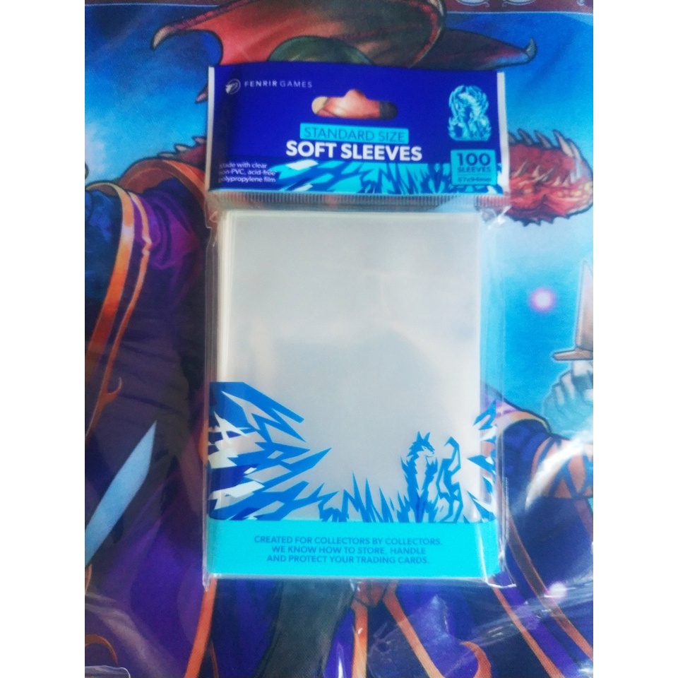 Bọc bài Fenrir Games Standard Size Soft Sleeves (100 Sleeves)