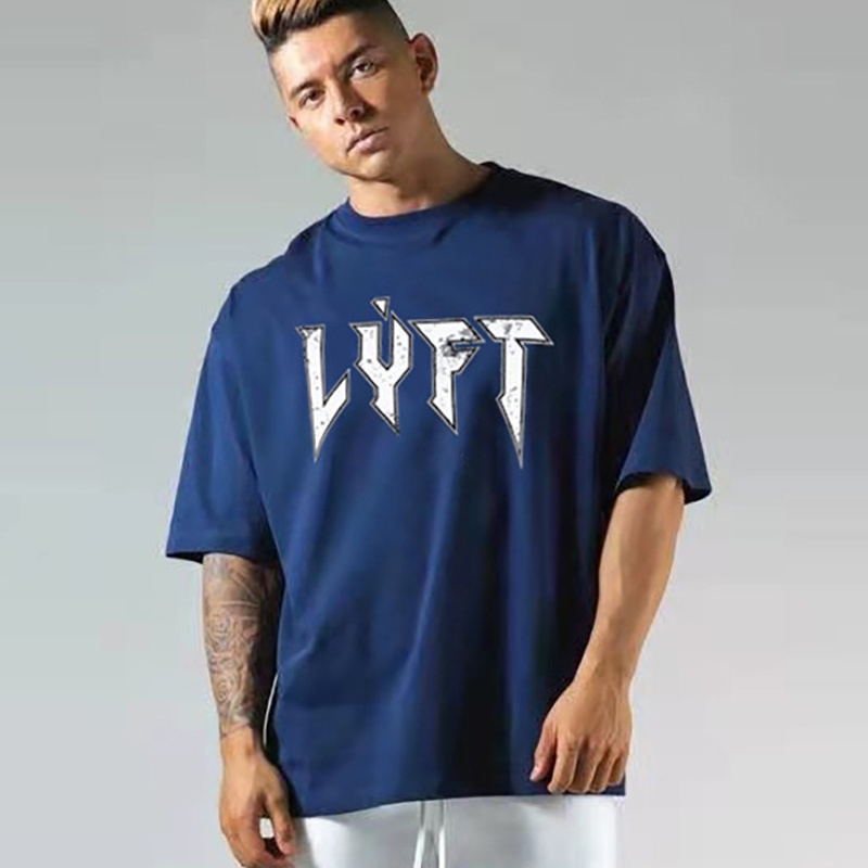 Áo Thun Cotton Tay Ngắn Dáng Suông Năng Động Thời Trang Hè Cho Nam Size M-3XL