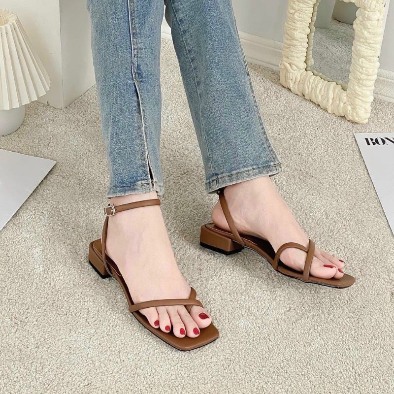 Sandal xỏ ngón 3 phân