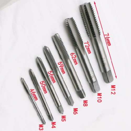 Bộ 7 Mũi khoan taro cắt ren, tạo ren xoắn M3 - M8