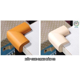 Miếng dán góc bàn bảo vệ an toàn cho bé - bịt góc nhọn bàn - bọc góc bàn - Miếng dán cao su - bịt góc bàn KHÔNG CHỌN MÀU