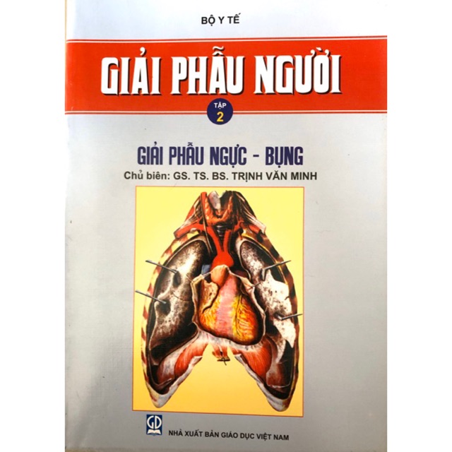 Sách - Giải phẫu người Tập 2 Giải phẫu Ngực - Bụng