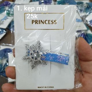Kẹp nơ elsa cho bé gái ảnh thật