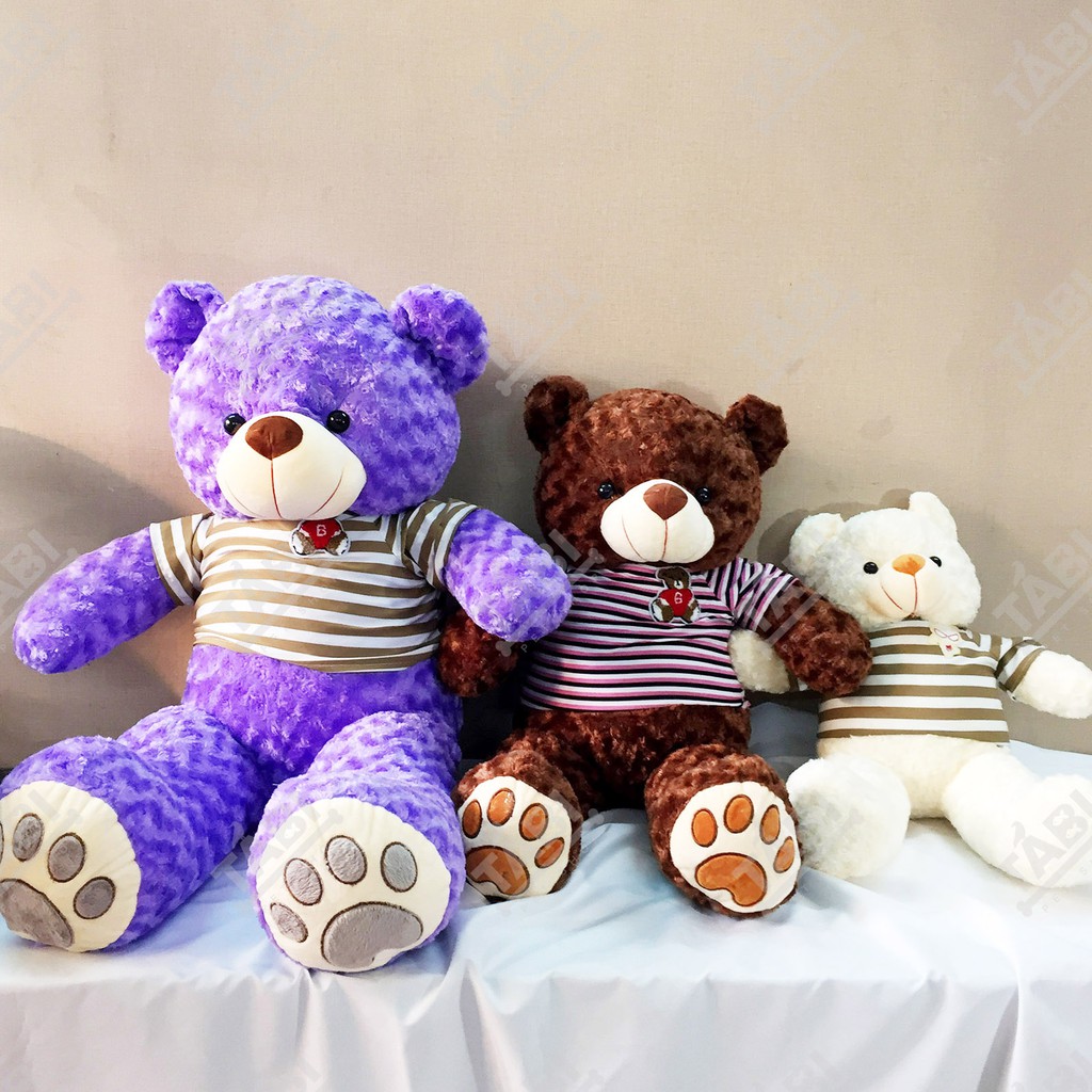 [Hình Shop Chụp] Gấu Bông Teddy Khổ Vải 1m2, Cao 1m - Thú Nhồi Bông Teddy Siêu Cute