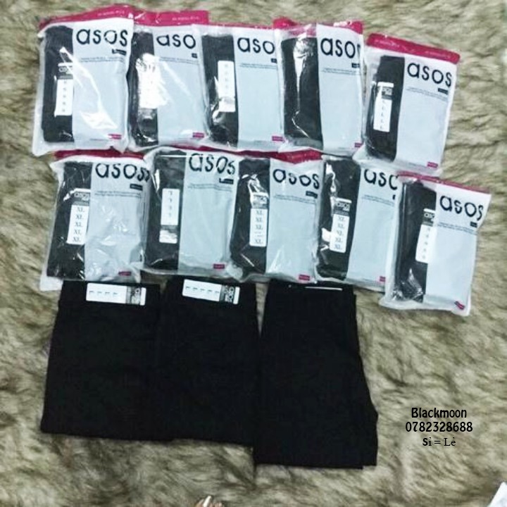 [Bigsize tới 75kg) Quần nâng mông asos cạp cao 6cm kèm túi zip sịn sò | BigBuy360 - bigbuy360.vn