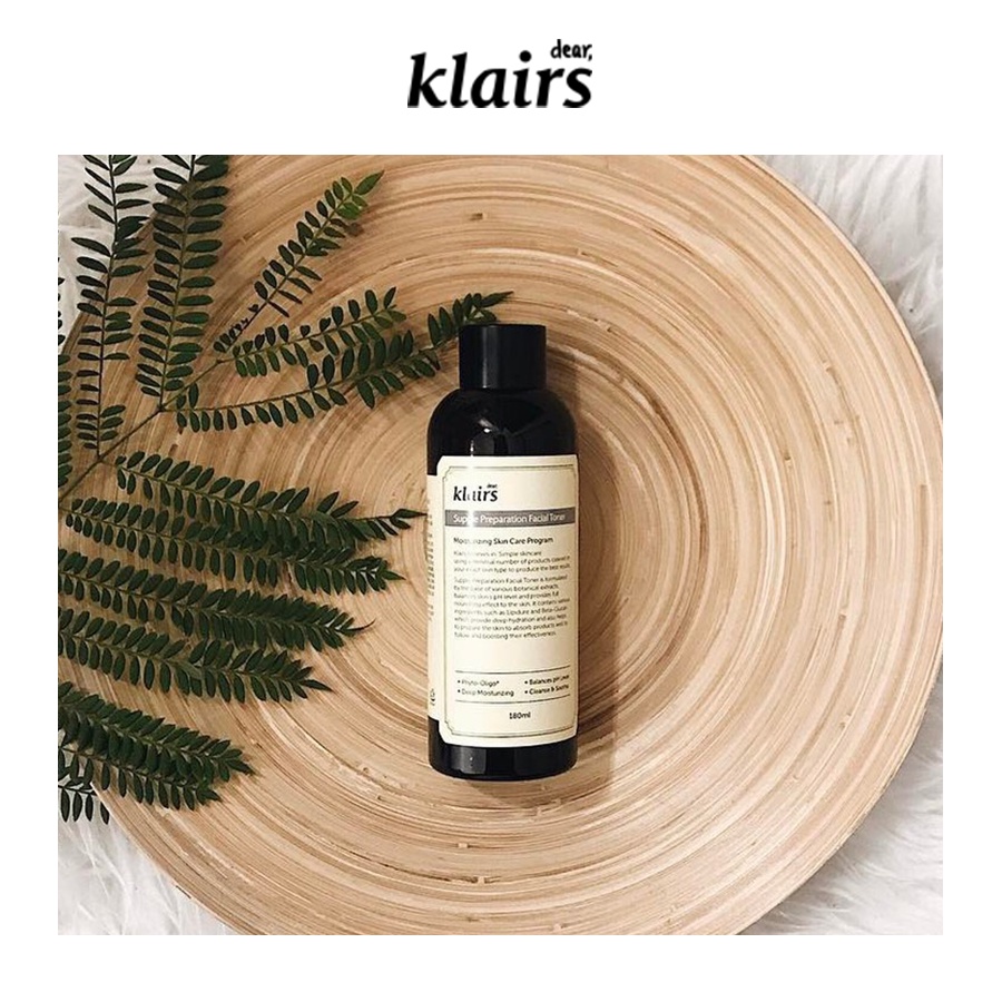 Nước Hoa Hồng Klairs Supple Preparation Facial Toner 180ml