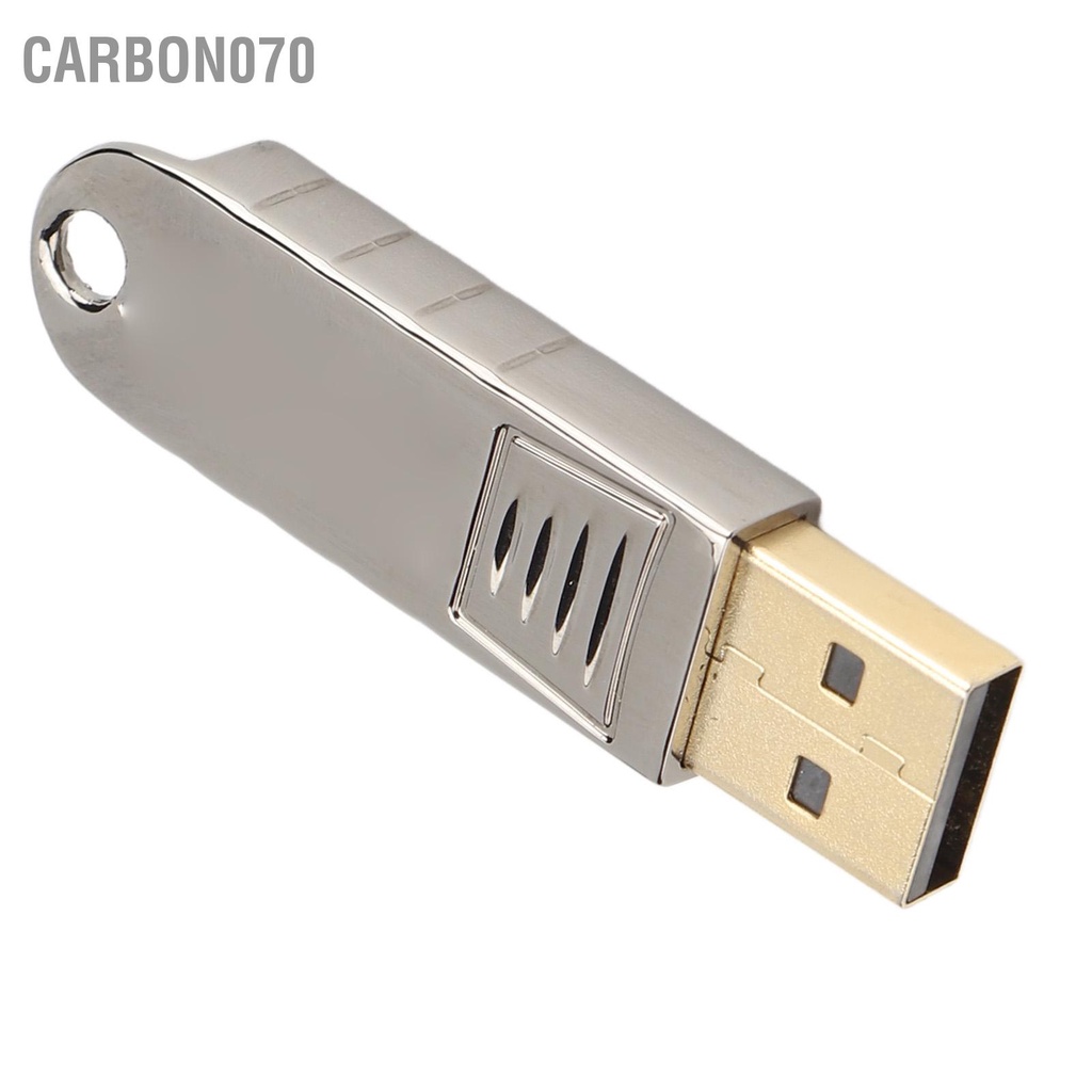 Carbon070 Máy tính USB Nhiệt kế Bộ cảm biến nhiệt độ không thấm nước ghi dữ liệu Cảnh báo giới hạn trên dưới