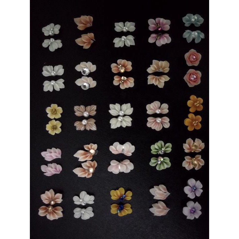 Sét Hoa bột gắn móng 50 bông