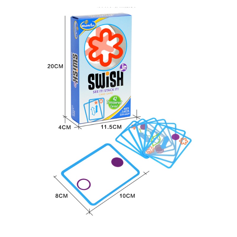 Board game xếp hình thẻ không gian 3D rèn luyện tư duy logic sáng tạo thông minh B4KIDS - L12