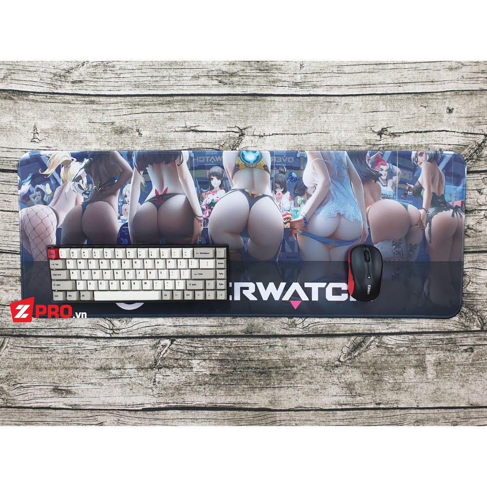 Lót chuột Overwatch Sexy 80x30 dày 3ly