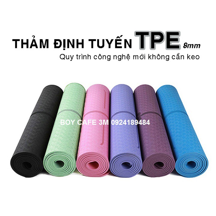 THẢM YOGA - THẢM GYM ĐỊNH TUYẾN CAO CẤP