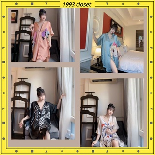 Đầm ngủ sơ mi lụa Latin satin loại 1 sang chảnh ❌Giá siêu rẻ❌ Chất cực đẹp