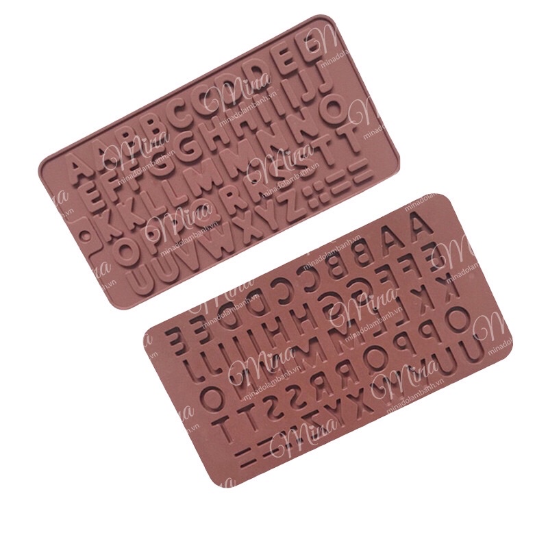 Khuôn Silicone Chữ, Dấu
