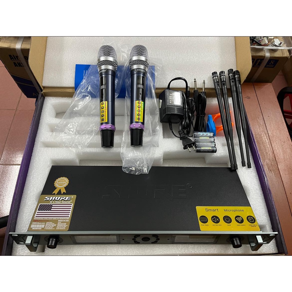 Micro karaoke không dây ShureUGX-23 bản 2022