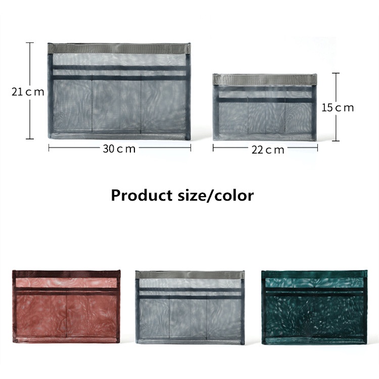 Túi Lưới Trong Suốt Siêu Nhẹ Đựng Mỹ Phẩm Tiện Dụng Cho Nữ