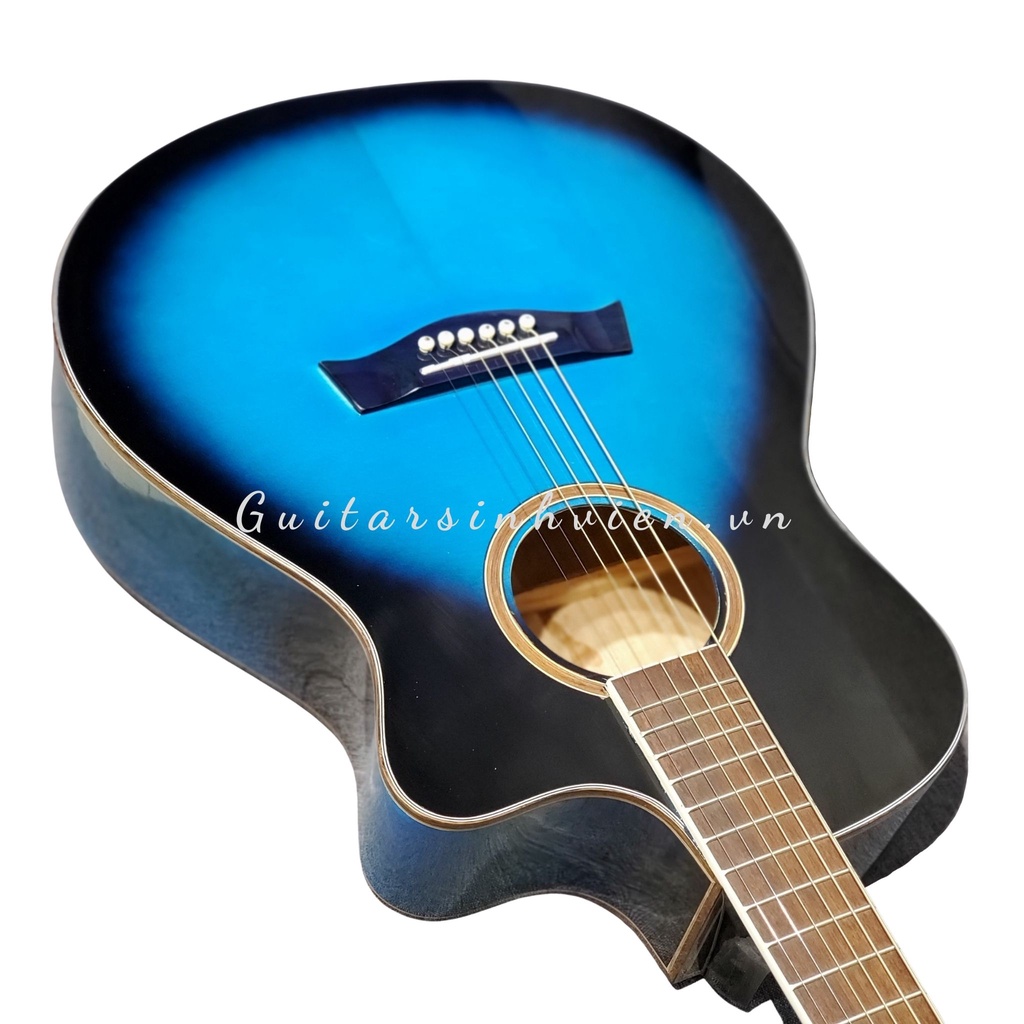 Đàn Guitar Acoustic Gỗ Còng Cườm Sơn Sunbrush Cao Cấp, Tặng Kèm Full Phụ kiện