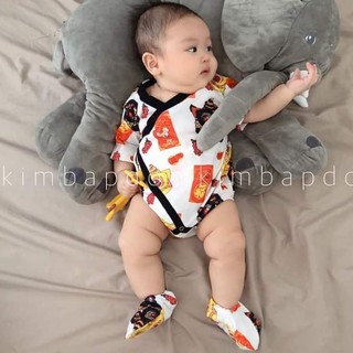Bộ Bodysuit Yukata Hình Lân Tết - Mihababy - YU_LAN