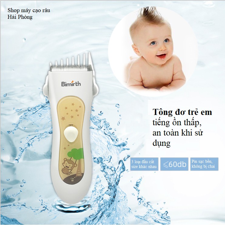 Tông đơ trẻ em Bimirth