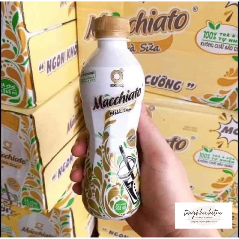 Trà Sữa Macchiato , TONGKHOCHITUE , Lốc 6 Chai và Thùng 24 Chai | WebRaoVat - webraovat.net.vn