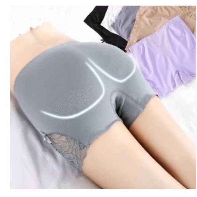 Quần  đùi pha viền ren nâng mông
