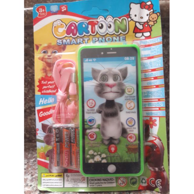 FREESHIP ĐƠN 99K_Đồ chơi điện thoại mèo tôm