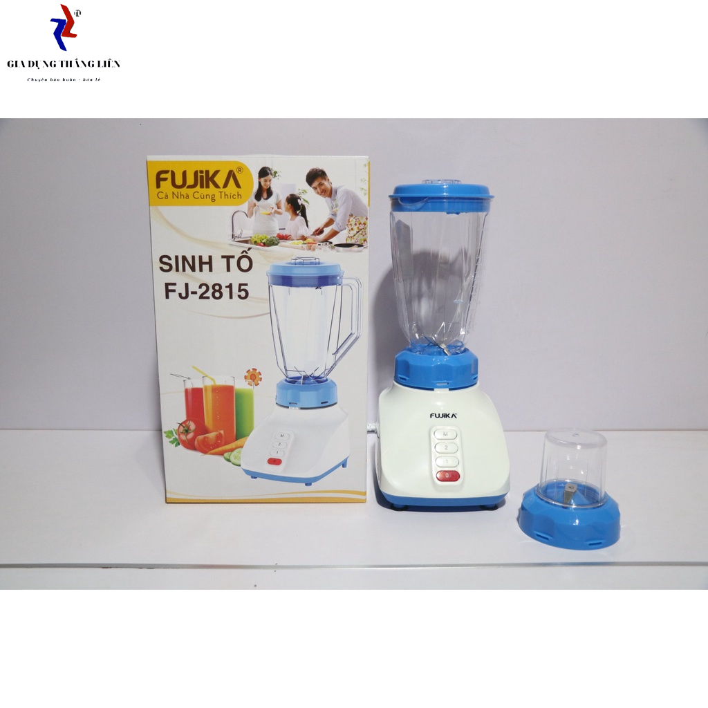 Máy xay sinh tố , máy xay đa năng FUJIKA FJ 2815 công suất 300w dung tích 1.8l cối nhựa bảo hành 6 tháng